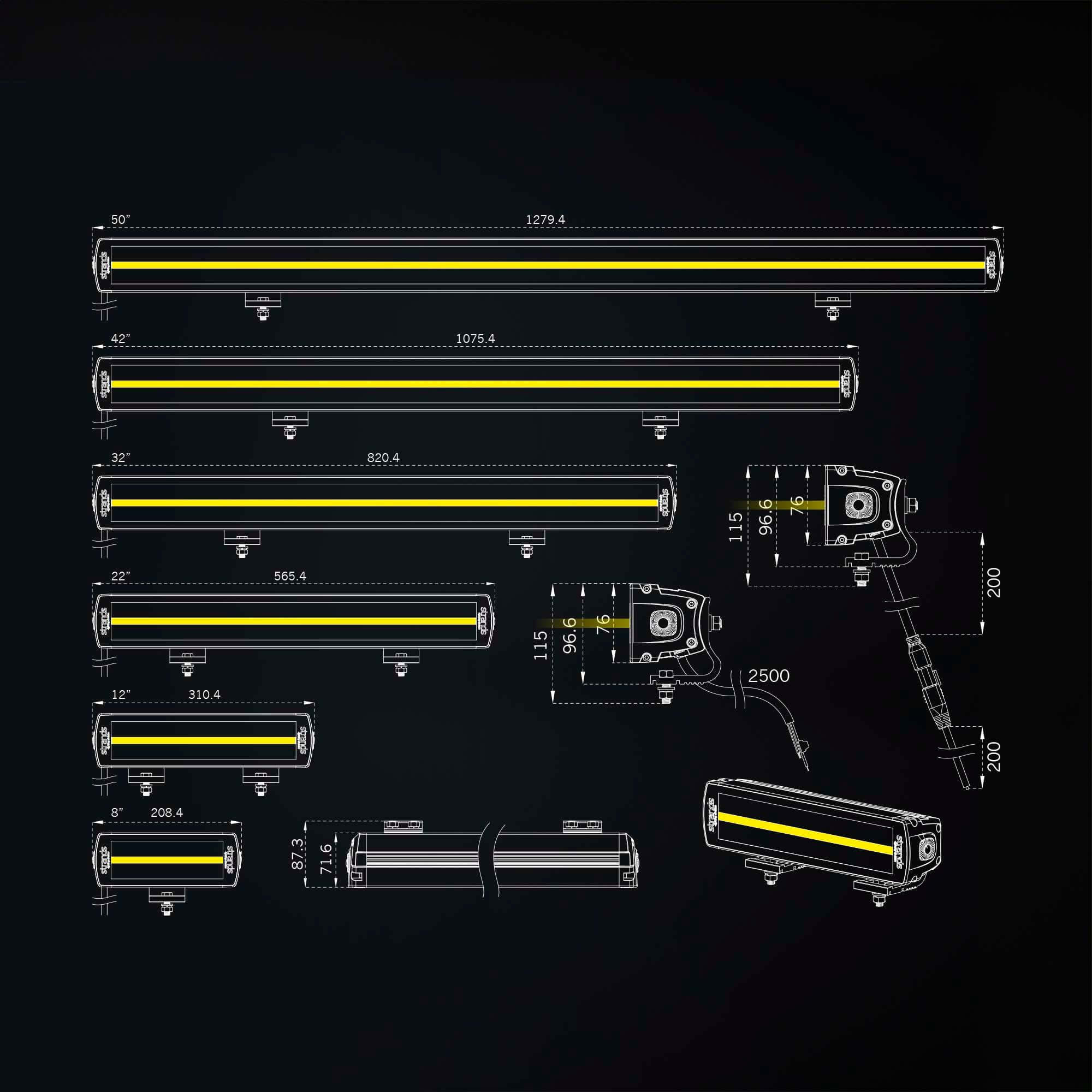 Strands SIBERIA XP DR LED BAR 50″