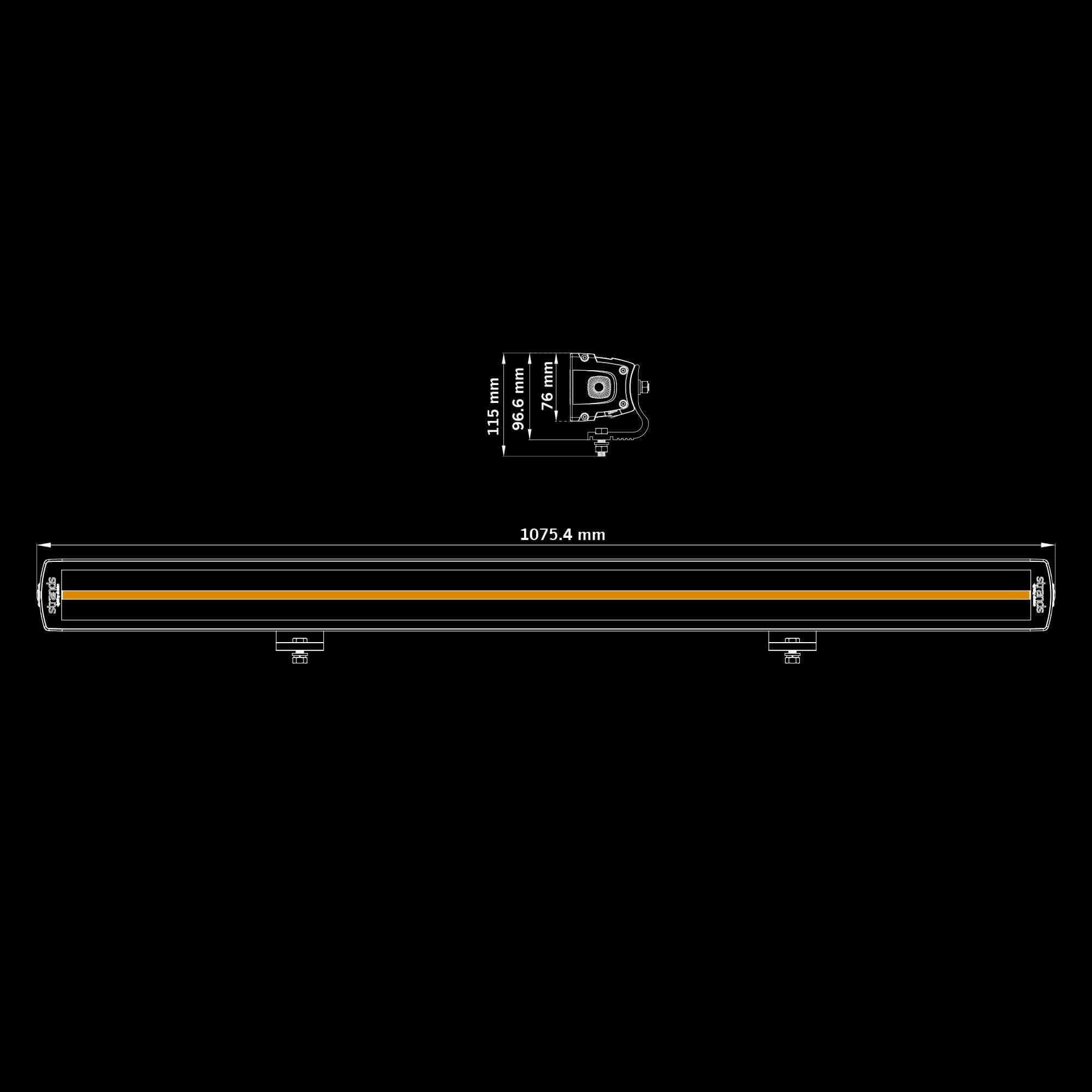 Strands SIBERIA XPA DR LED BAR 42″
