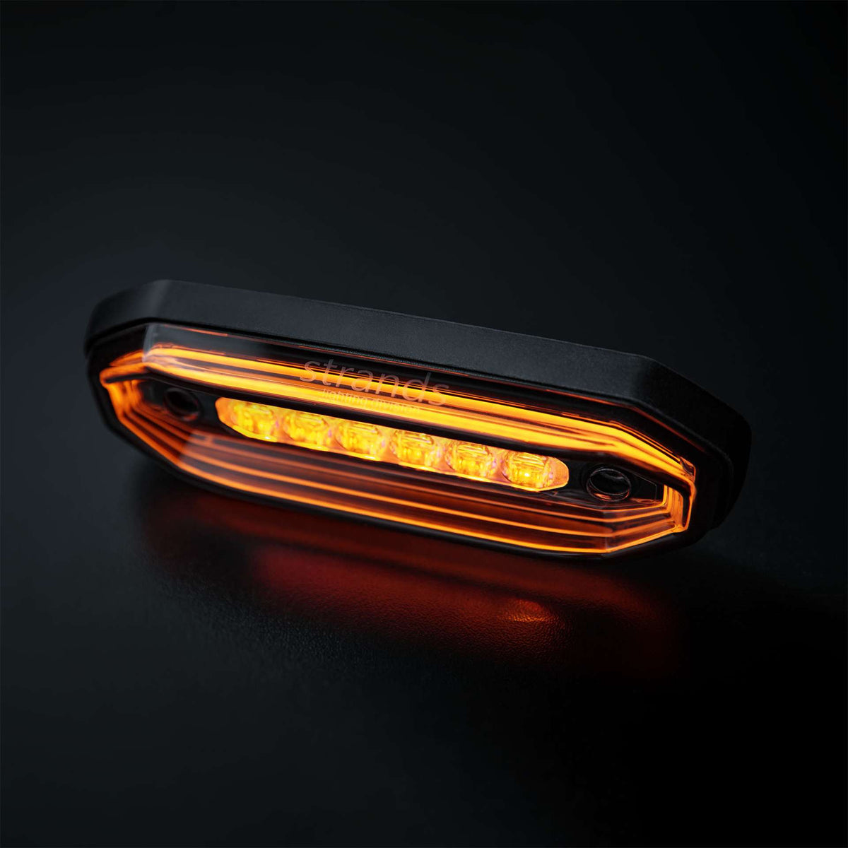 Strands FOR9T AURA RICHTINGAANWIJZER WAARSCHUWINGSLAMP 6 LED Amber