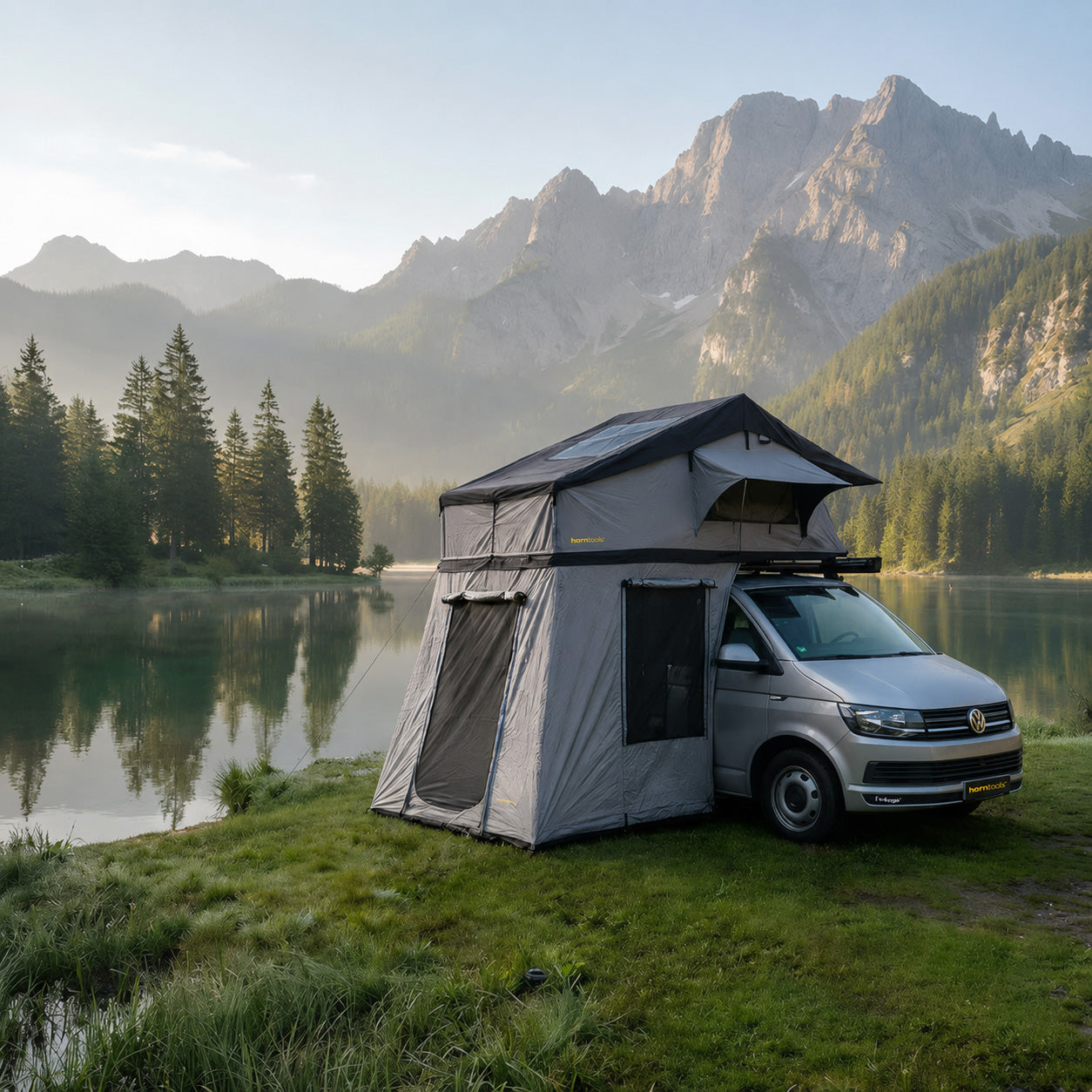 Elements Gen II roof tent for 4 people - 220 cm - color Midnight Stone