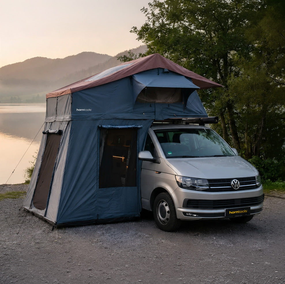 Roof tent Elements Gen II for 4 people - 220 cm - color Ocean