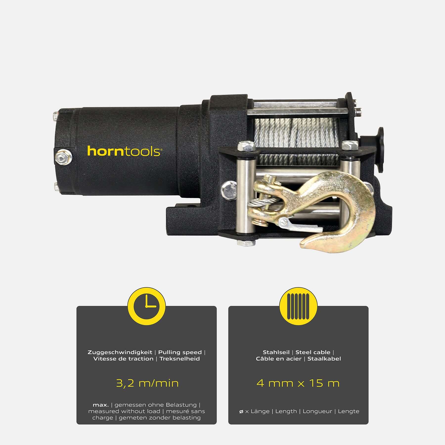 Treuil à câble Beta 0,9 tonne