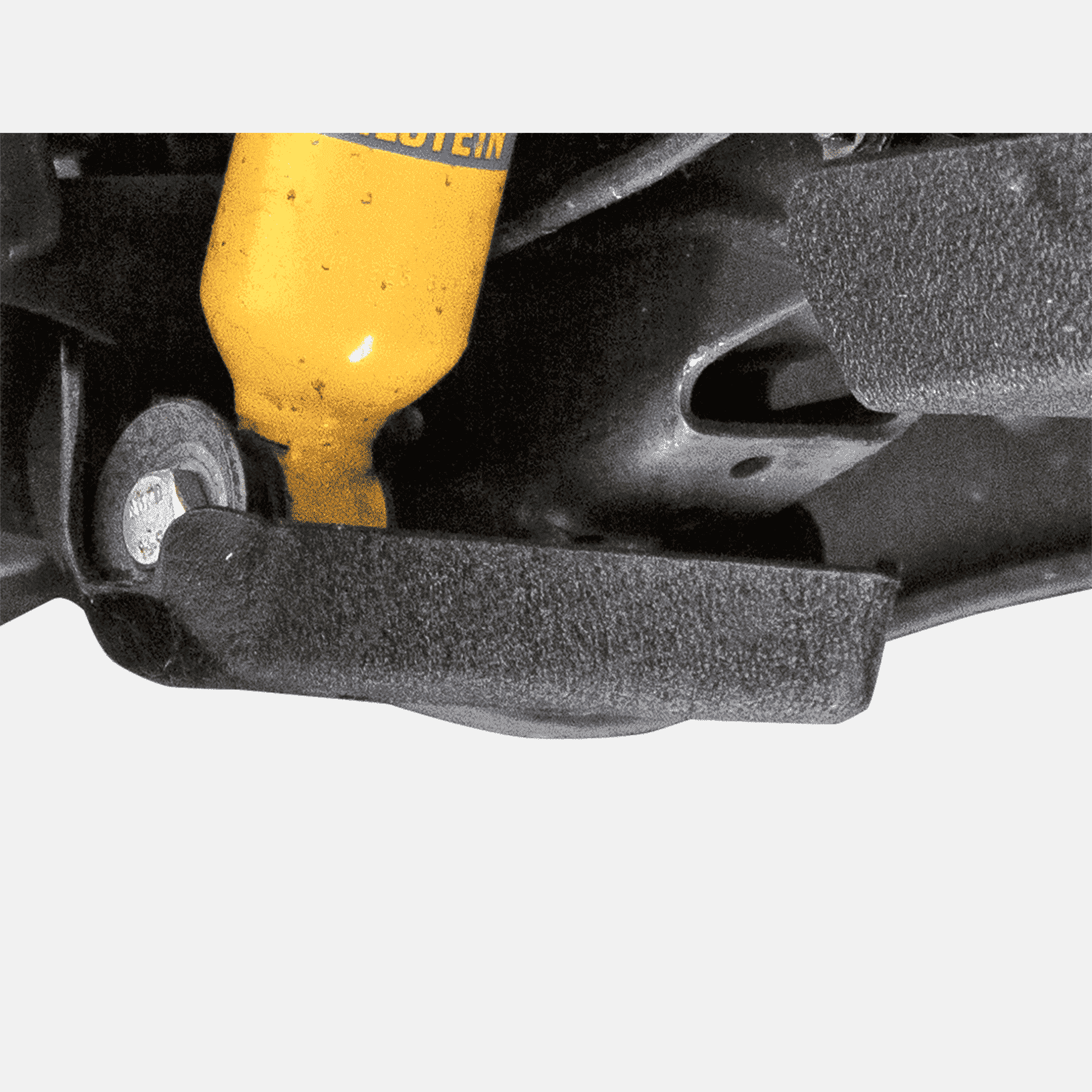 Rear skid plate shock absorber for Suzuki Jimny GJ