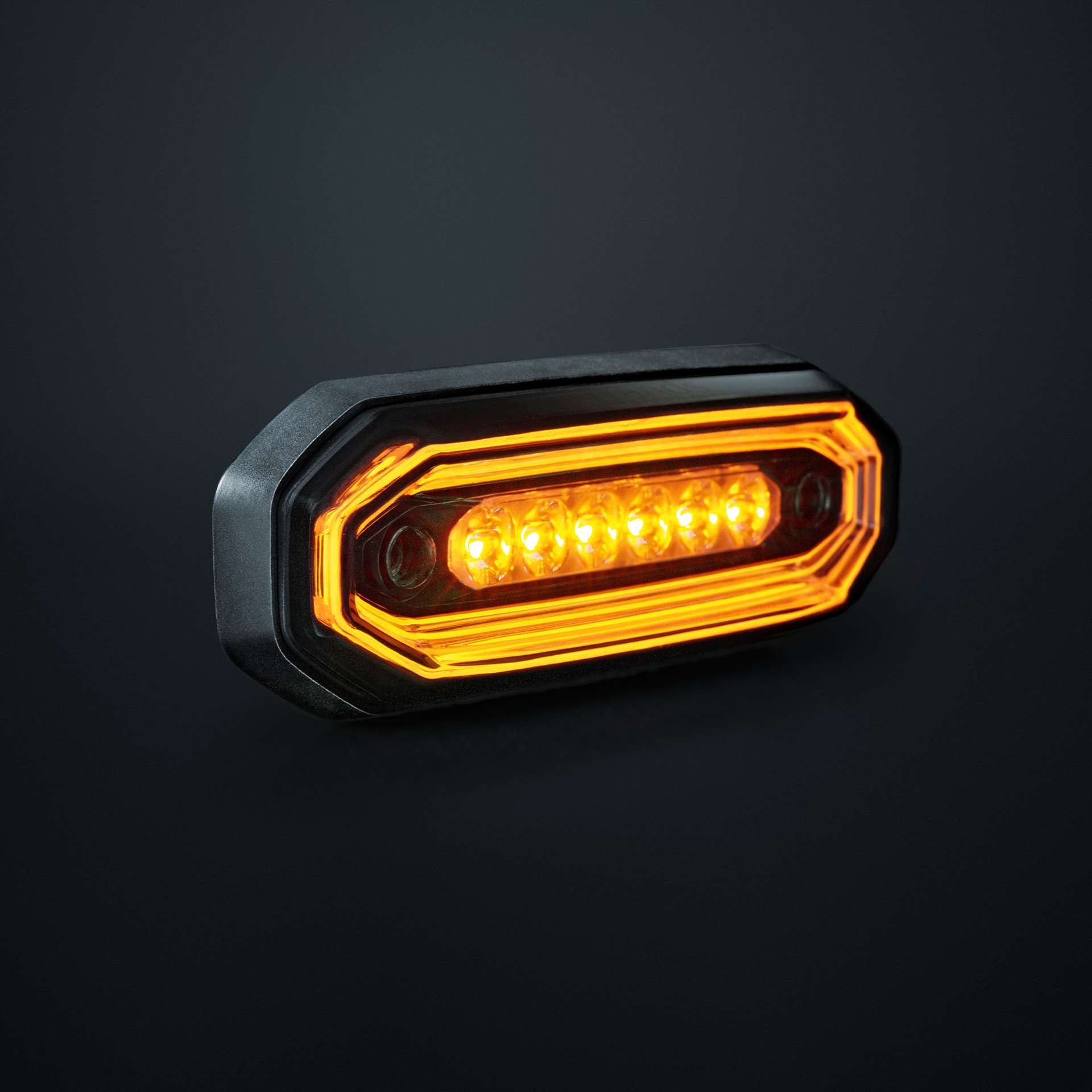 Strands FOR9T AURA RICHTINGAANWIJZER WAARSCHUWINGSLAMP 6 LED Amber