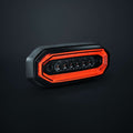 Strands FOR9T AURA FEU D'AVERTISSEMENT DIRECTIONNEL 6 LED rouge/orange