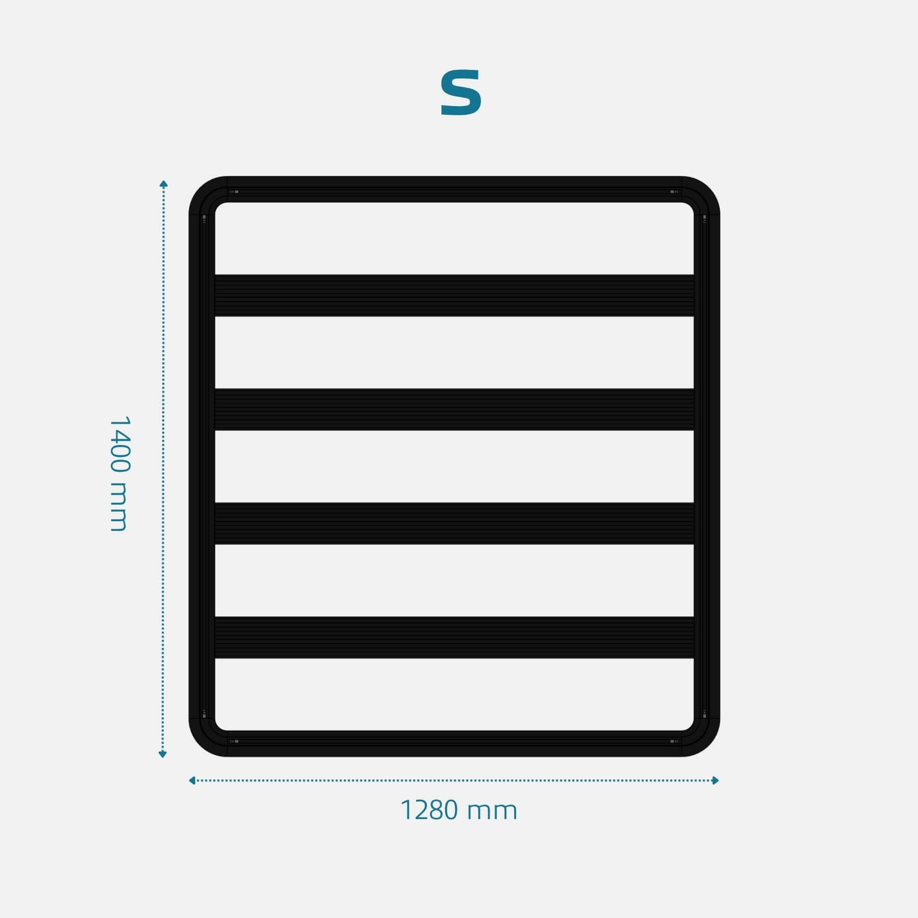 Dachträger Plattform ExRoof universal - vier Größen