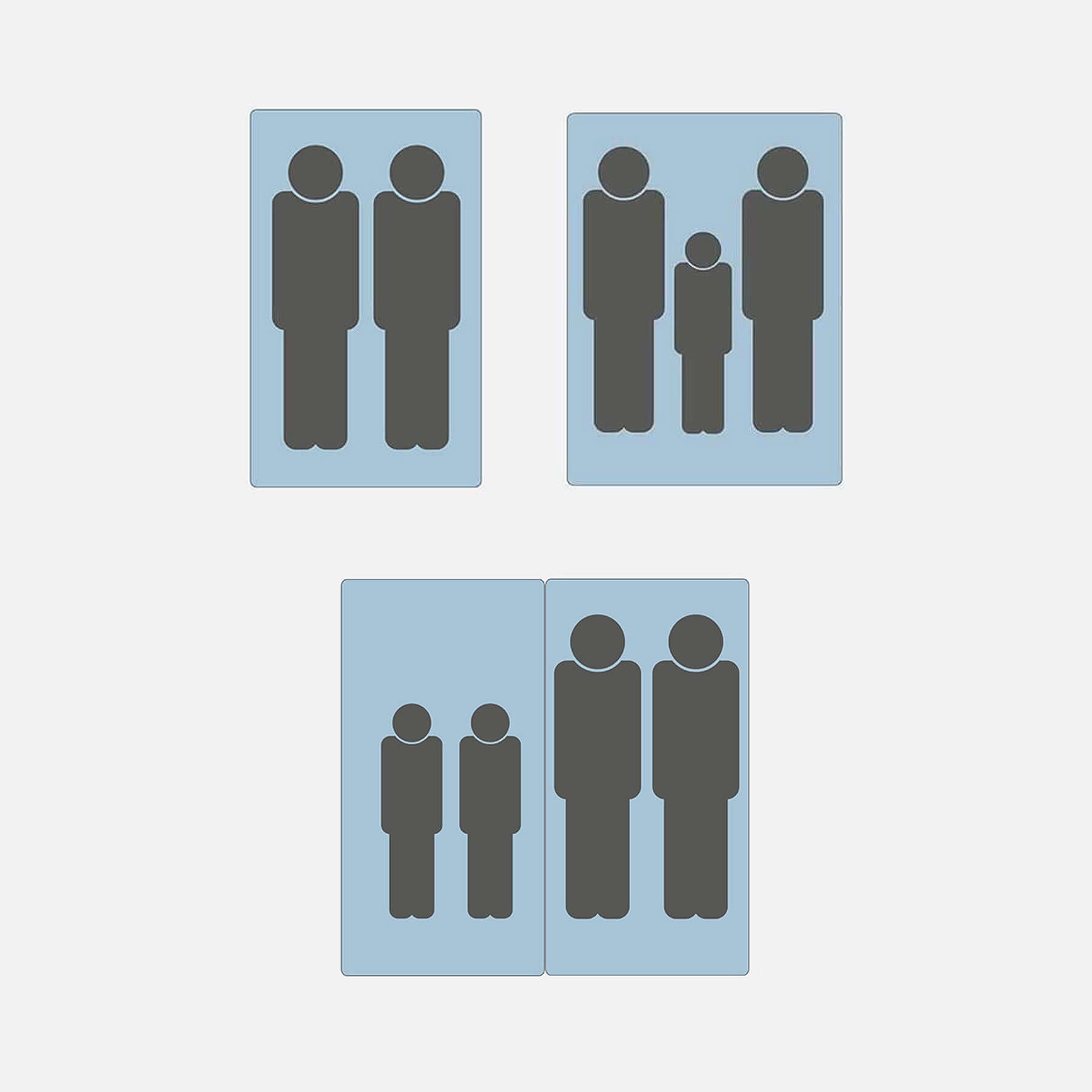 Dachzelt nach Personenanzahl