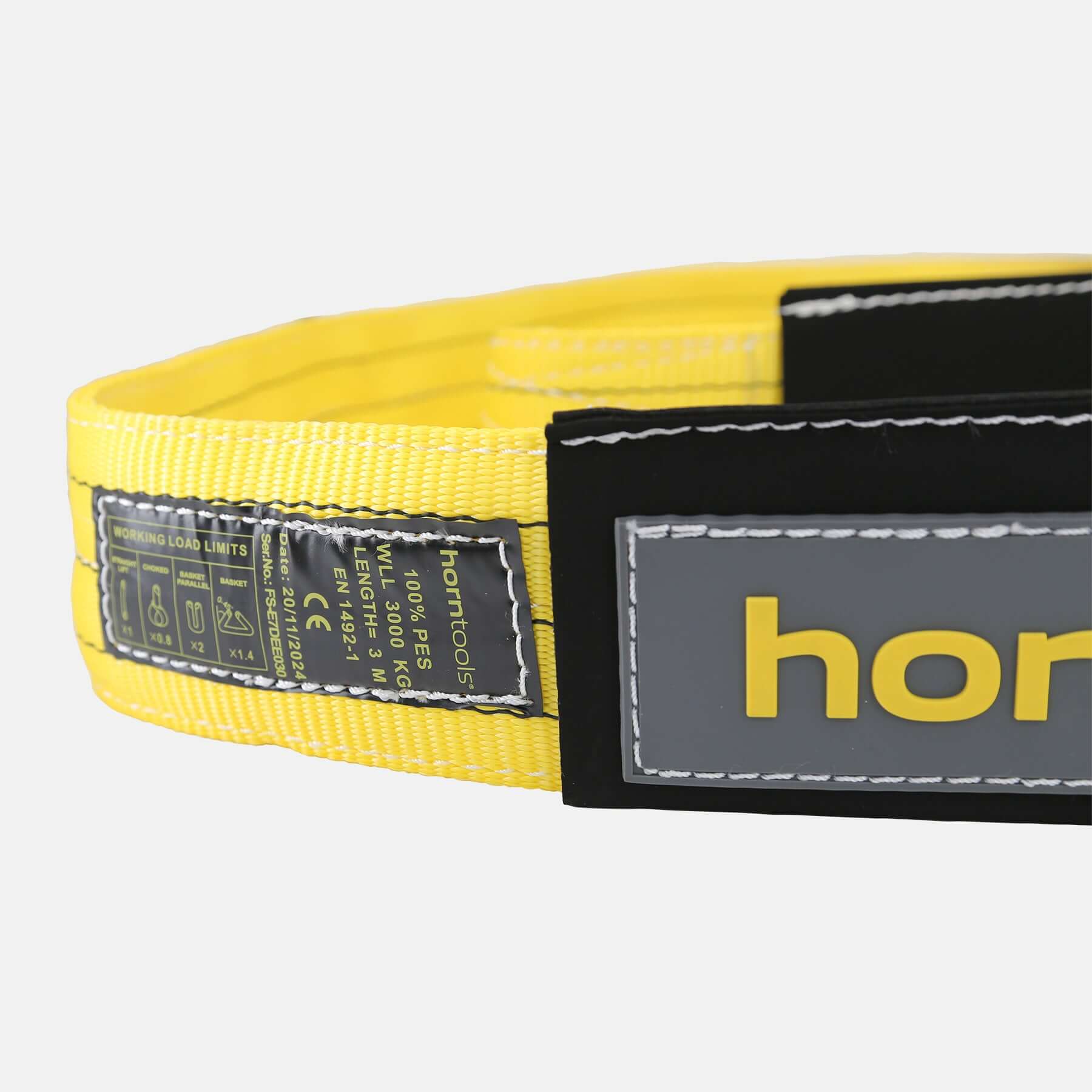 Bergegurt gelb 21 Tonnen Bruchlast