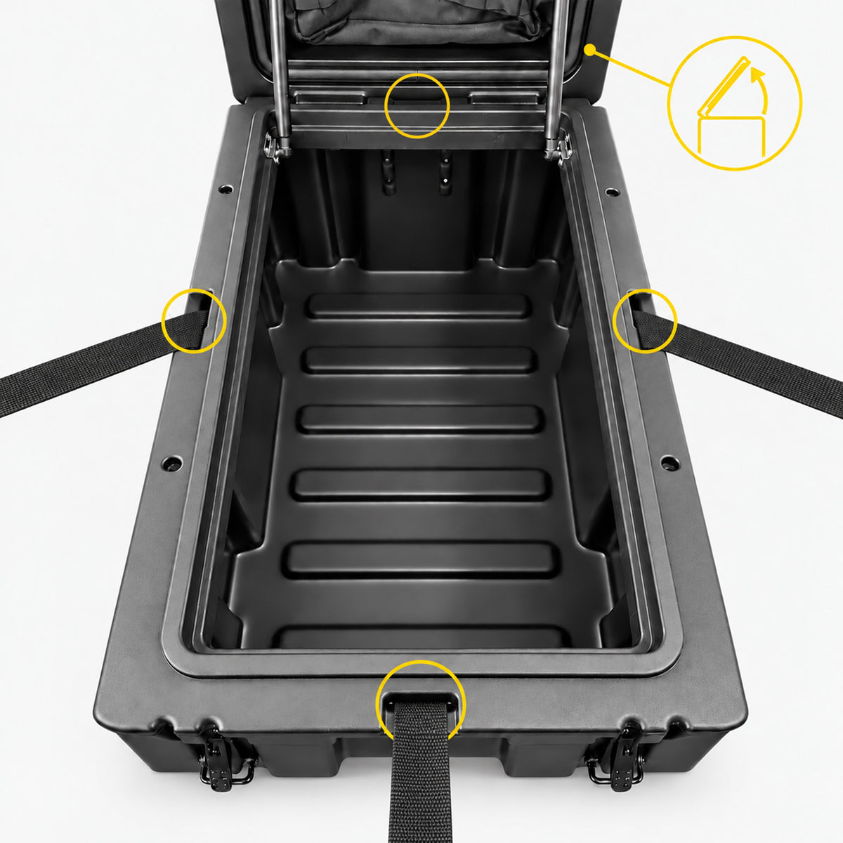 Waterdichte transportbox 102 liter